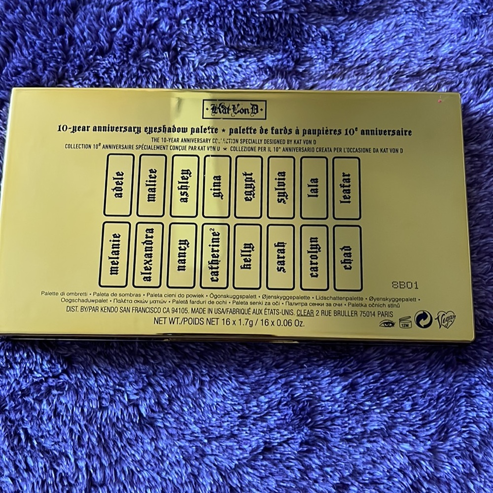 Kat Von D 10-year anniversary eyeshadow palette - Picture 6 of 7